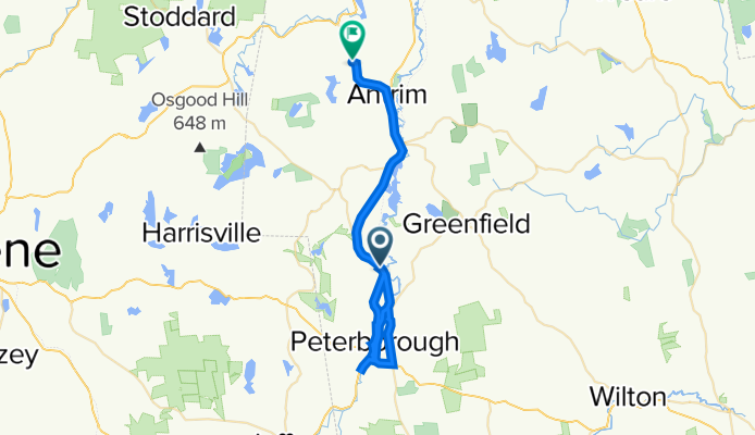 418 Hancock Rd, Hancock to 273 Clinton Rd, Antrim