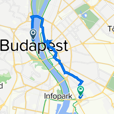 Bem rakpart 9–13., Budapest to Máriássy utca 15/A., Budapest