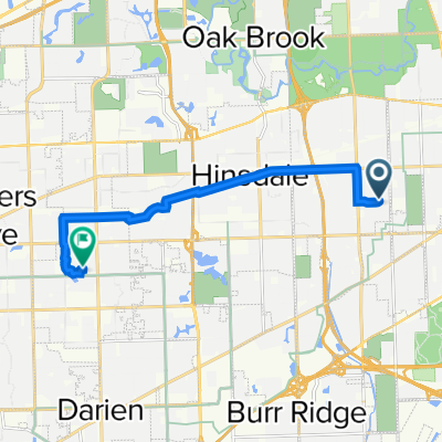 308 51st St, Western Springs to 701 S Adams St, Westmont