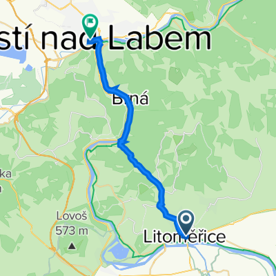 Dominikánské náměstí 92/1, Litoměřice nach Velká Hradební 8–8a, Ústí nad Labem