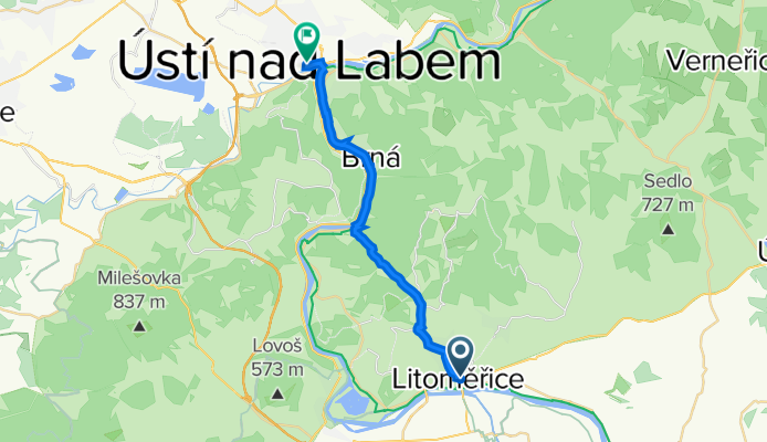 Dominikánské náměstí 92/1, Litoměřice nach Velká Hradební 8–8a, Ústí nad Labem