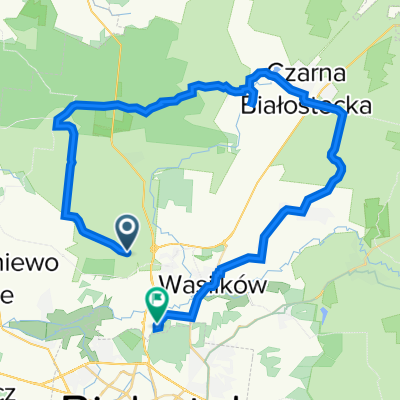 Jurowce-Ponikla-Kopisk-Czarna Wieś Kosc-Czarna Bial-Wasilków