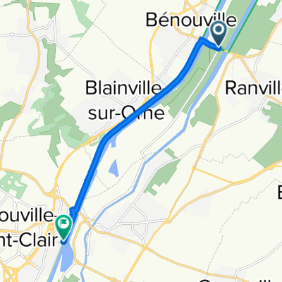 D 514, Ranville à Grande Rue 36 - de la Manche aux Pyrénées, Hérouville-Saint-Clair