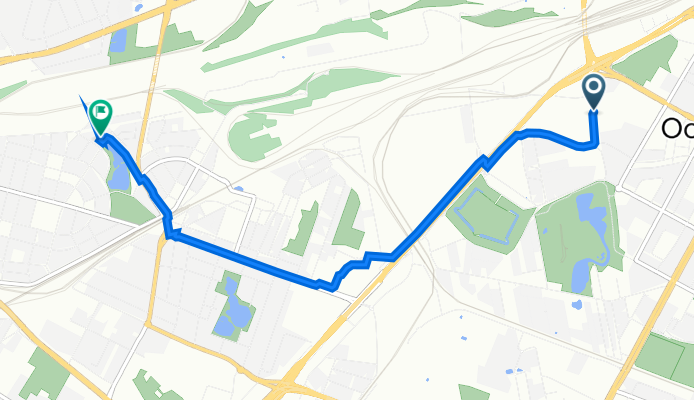 Aleja Bohaterów Września, Warszawa do Rybnicka 81, Włochy