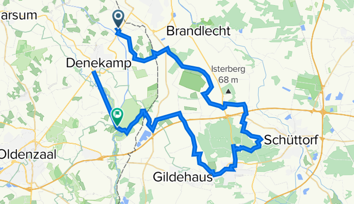 Recovered Route