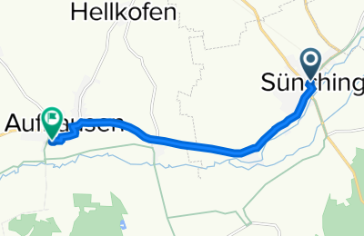 Route in der Bikemap App öffnen