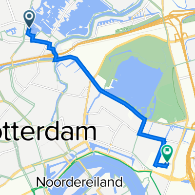 Emmalaan 60, Rotterdam to Burgemeester Oudlaan 50, Rotterdam