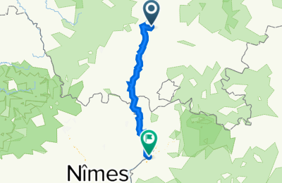 Route in der Bikemap App 枚ffnen