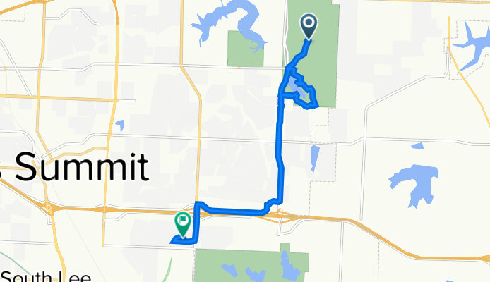 1383–1453 Legacy Park Dr, Lee's Summit to 1237 SE Warren Dr, Lee's Summit