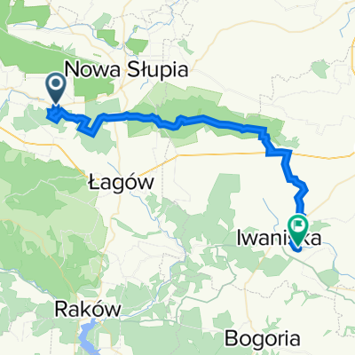 II Huta - Klimontów - Huta