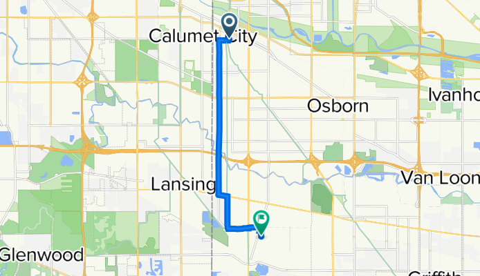 401 Douglas St, Hammond to 1015 Melbrook Dr, Munster