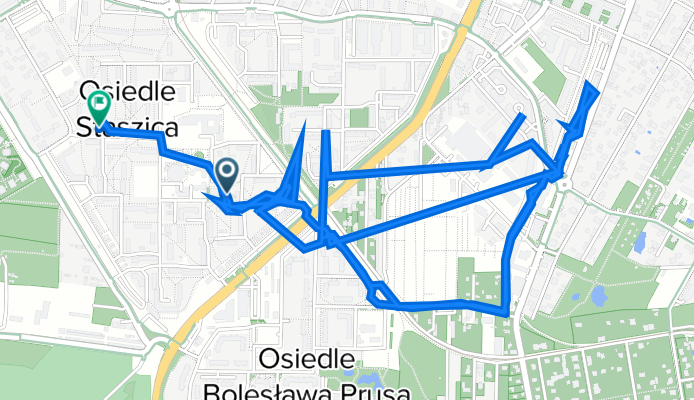 Trasa do Jasna 8, Pruszków