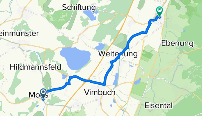 Karlstraße 10, Bühl nach Hauptstraße 83, Sinzheim