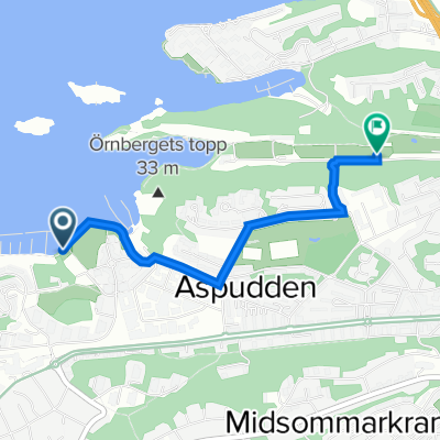 Torsslowsbacken 12, Stockholm to Vinterviksvägen 40, Stockholm