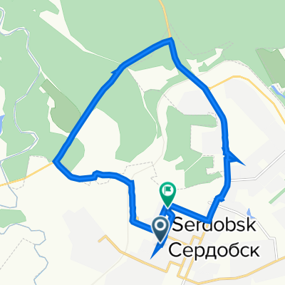 Пензенская улица, 86, Сердобск до Балашовская улица, 7, Сердобск