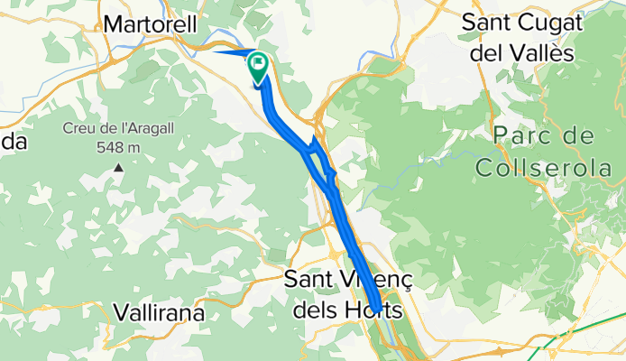 Recovered Route