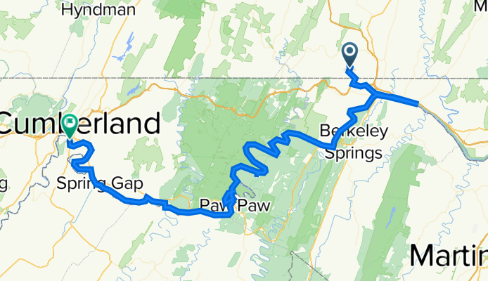 Open this route in Bikemap Web