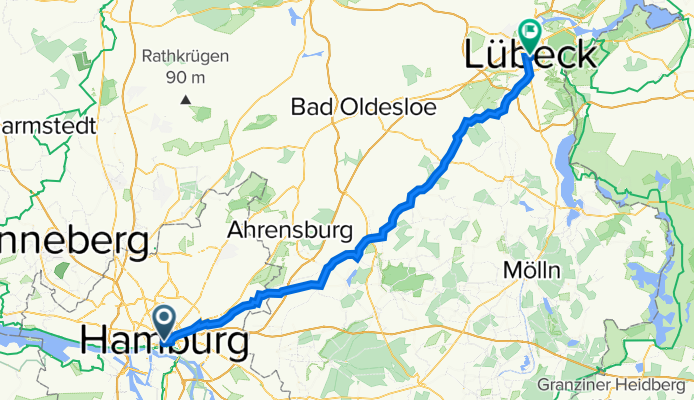 hamburg to lubeck