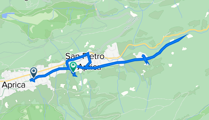 Via Garofano Rosso 1, Aprica a Via Valeriana 267, Corteno Golgi