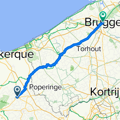 71 Rue Constant Moeneclaey, Kassel naar Vlamingstraat, Brugge