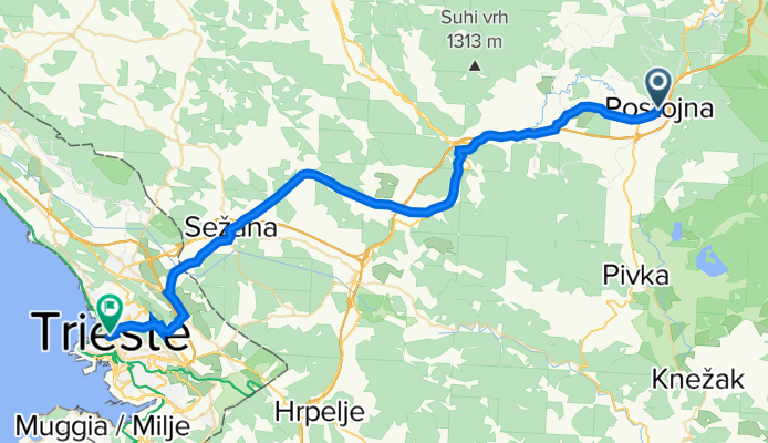 postojna trieste