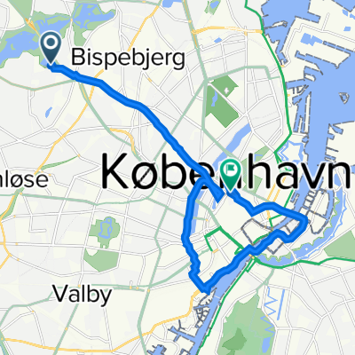 Dalvangen 27, Brønshøj to Nørre Voldgade 15A, København K