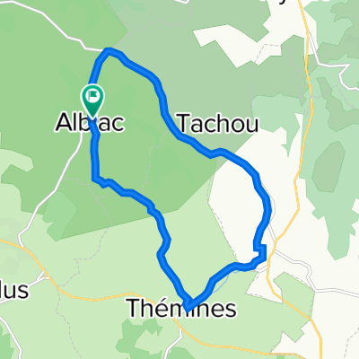 De D244 46, Albiac à D244 46, Albiac