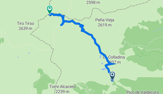 Pico Tesorero - Collado Horcados Rojos - Cabaña Verónica (Editada por mi)