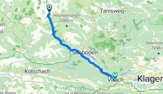 Böcksteiner Bundesstraße 1a, Bad Gastein do 10.-Oktober-Straße 2, Villach