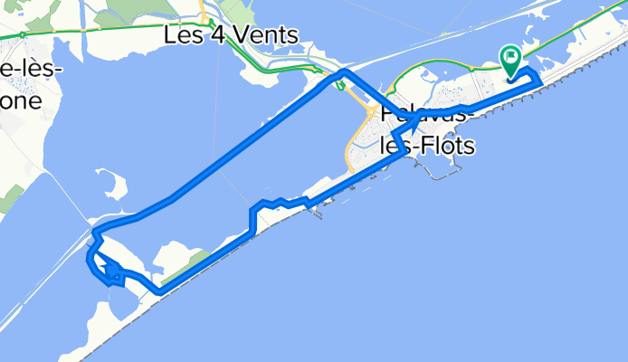 Palavas-les-Flots, Plage St. Pierre, Cathedrale de Maguelone, Chem de l‘Arnel, Montpellier Plage