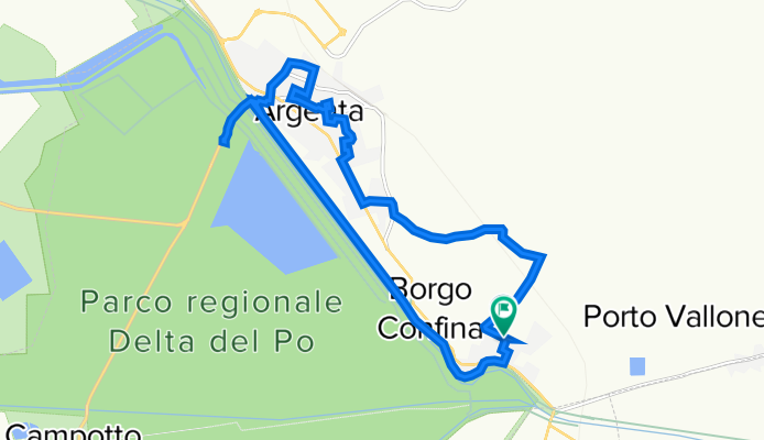 Via Felice Eleuterio Foresti 2, Argenta a Via Antoline 17, Argenta