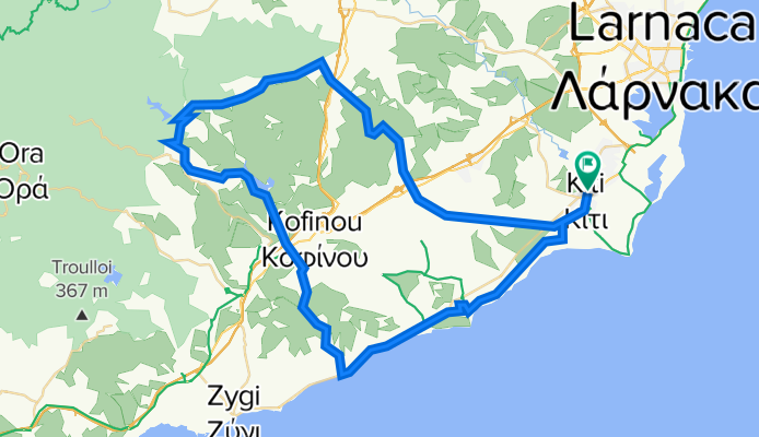 Meneou Avenue 32, Kiti to Meneou Avenue 32, Kiti