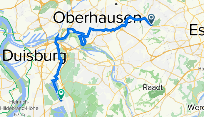 Bandstraße 22, Essen nach Süd, Duisburg