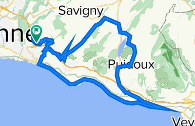 Route in der Bikemap App öffnen