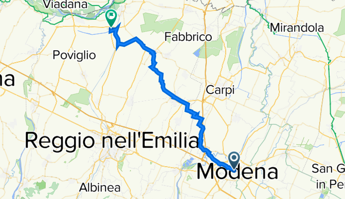 Via Benedetto Bacchini 2A, Modena a SP 63R 157A, Gualtieri