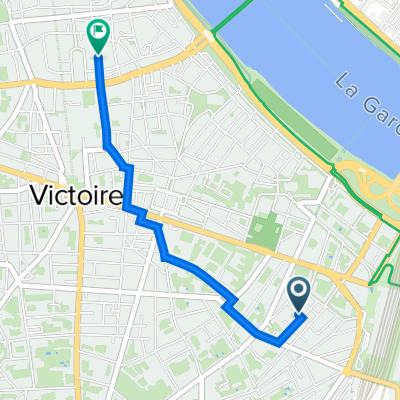 19 Rue du Serporat, Bordeaux to 41 Rue Saint-James, Bordeaux