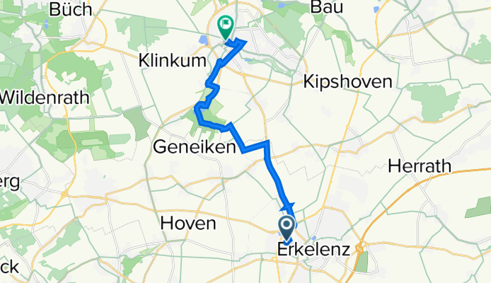 Corneliushof 76, Erkelenz nach Wegberg, Wegberg