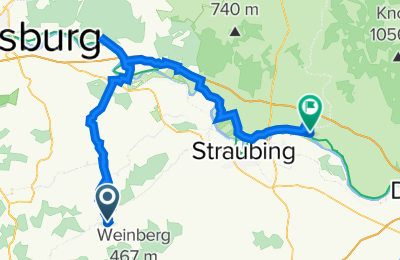 Route in der Bikemap App öffnen