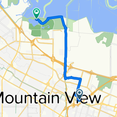 427 Nicholas Dr, Mountain View to Shoreline Park Trail, Mountain View