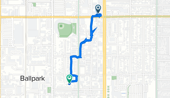 85 E 1300 S, Salt Lake City to 22 W Van Buren Ave, Salt Lake City