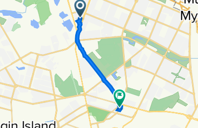 Route in der Bikemap App öffnen
