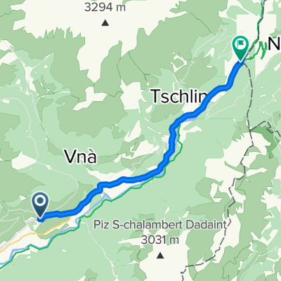 Plaz 154, Scuol nach Via dal Dazi 229–233, Martina