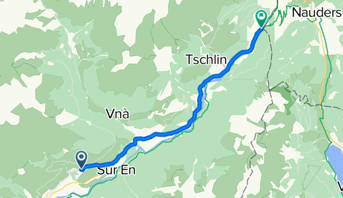 Plaz 154, Scuol nach Via dal Dazi 229–233, Martina