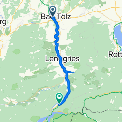 Rieschstraße 7, Bad Tölz to B13, Lenggries