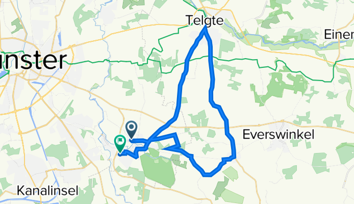 Tönne-Vormann-Weg 2A, Münster nach Brandhoveweg 95, Münster