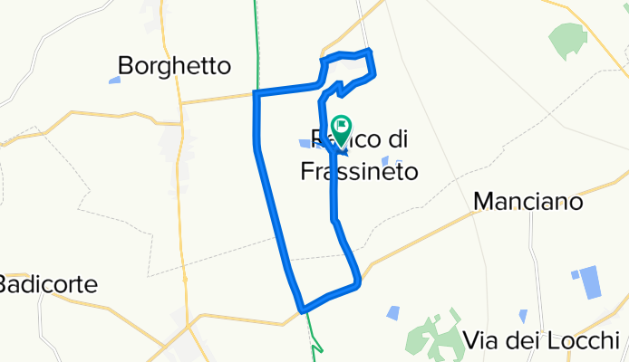 Località Poggio Ciliegio 1, Arezzo to Località Poggio Ciliegio 1, Arezzo