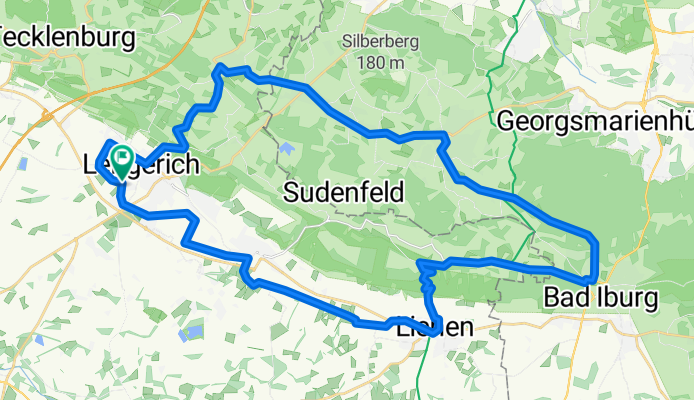 Lengerich-Lienen-Bad-Iburg-Natrup-Hagen-Leeden-Lengerich