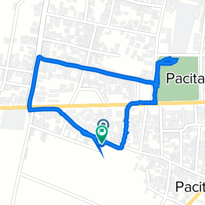 Jalan DI. Panjaitan No.12, Kecamatan Pacitan to R432+67Q, Kecamatan Pacitan