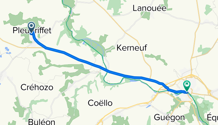 9 Rue St-Cornély, Pleugriffet à 8 Rue du Canal, Josselin