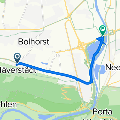 Widukindstraße 1, Minden nach B65, Minden